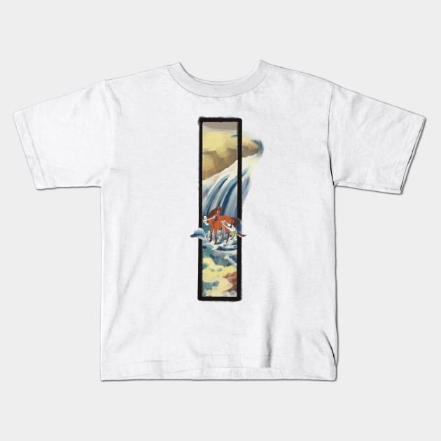 A Spring Day Kids T-Shirt by Wandering Creative